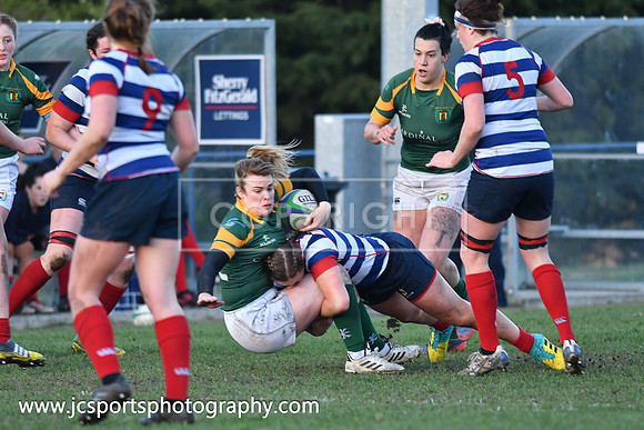 Blackrock RFC 0 Railway Union RFC 30; February 23rd 2019; Womens All Ireland League Round 12