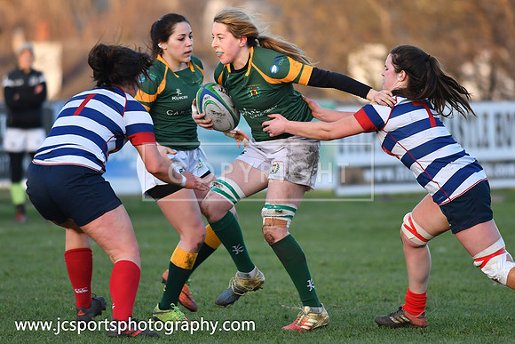 Blackrock RFC 0 Railway Union RFC 30; February 23rd 2019; Womens All Ireland League Round 12