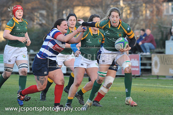 Blackrock RFC 0 Railway Union RFC 30; February 23rd 2019; Womens All Ireland League Round 12
