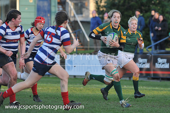 Blackrock RFC 0 Railway Union RFC 30; February 23rd 2019; Womens All Ireland League Round 12
