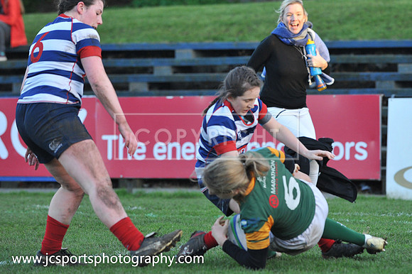 Blackrock RFC 0 Railway Union RFC 30; February 23rd 2019; Womens All Ireland League Round 12