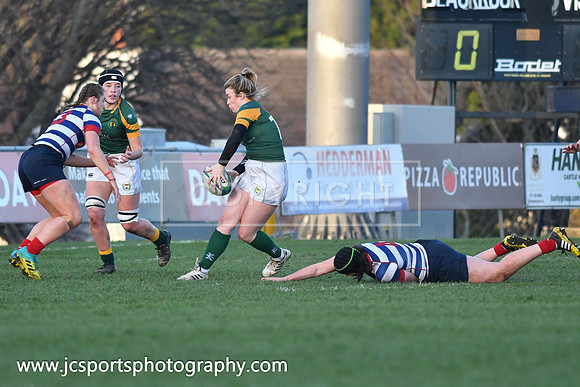 Blackrock RFC 0 Railway Union RFC 30; February 23rd 2019; Womens All Ireland League Round 12