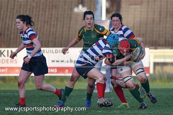 Blackrock RFC 0 Railway Union RFC 30; February 23rd 2019; Womens All Ireland League Round 12
