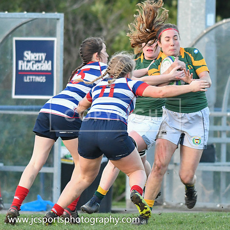 Blackrock RFC 0 Railway Union RFC 30; February 23rd 2019; Womens All Ireland League Round 12
