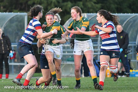 Blackrock RFC 0 Railway Union RFC 30; February 23rd 2019; Womens All Ireland League Round 12