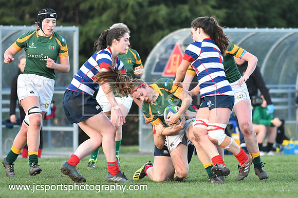 Blackrock RFC 0 Railway Union RFC 30; February 23rd 2019; Womens All Ireland League Round 12