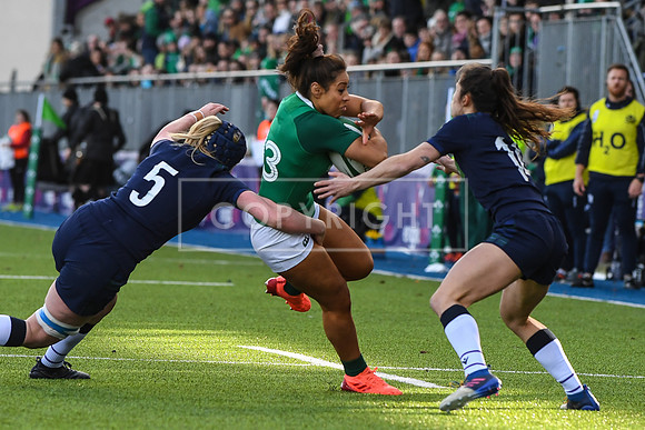 Ireland 18 Scotland 14; Womens 6N; Sunday 2nd February 2020