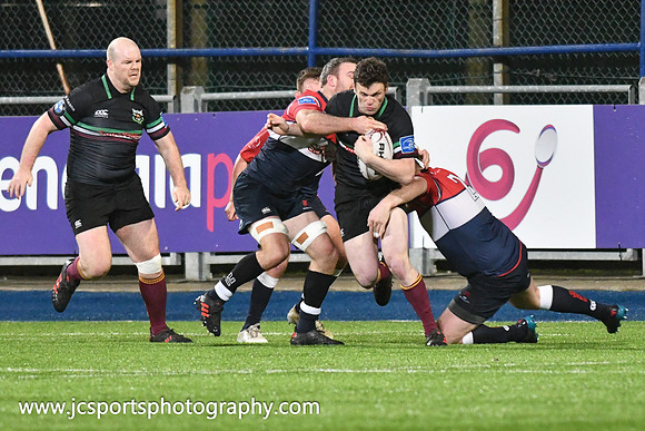 DLSP FC 13 Old Wesley RFC 42; Thursday 8th March; Metro Cup