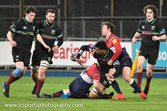 DLSP FC 13 Old Wesley RFC 42; Thursday 8th March; Metro Cup