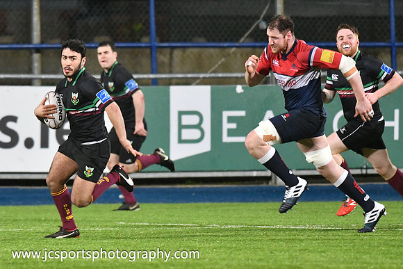 DLSP FC 13 Old Wesley RFC 42; Thursday 8th March; Metro Cup