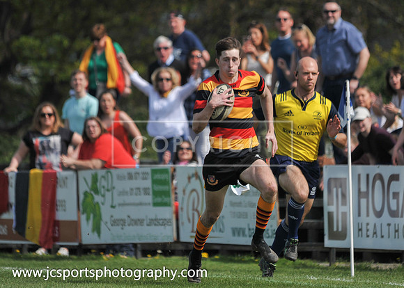 Blackrock RFC 28 Sligo RFC 27; AIL Playoff; 20th April 2019; Stradbrook Road