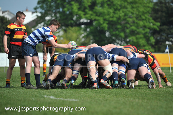 Blackrock RFC 28 Sligo RFC 27; AIL Playoff; 20th April 2019; Stradbrook Road
