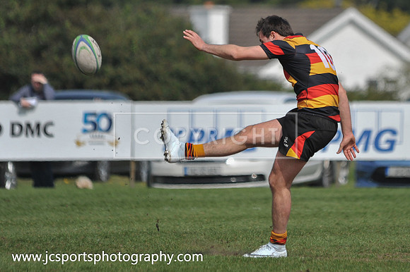 Blackrock RFC 28 Sligo RFC 27; AIL Playoff; 20th April 2019; Stradbrook Road