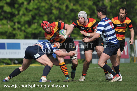 Blackrock RFC 28 Sligo RFC 27; AIL Playoff; 20th April 2019; Stradbrook Road