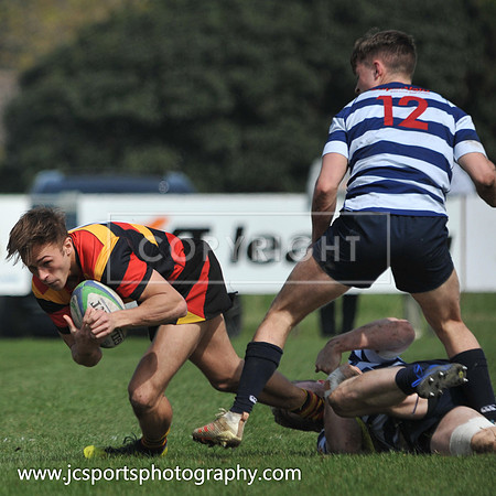 Blackrock RFC 28 Sligo RFC 27; AIL Playoff; 20th April 2019; Stradbrook Road