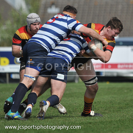 Blackrock RFC 28 Sligo RFC 27; AIL Playoff; 20th April 2019; Stradbrook Road