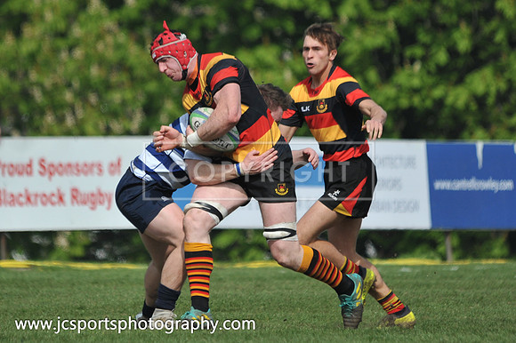 Blackrock RFC 28 Sligo RFC 27; AIL Playoff; 20th April 2019; Stradbrook Road