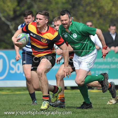 Blackrock RFC 28 Sligo RFC 27; AIL Playoff; 20th April 2019; Stradbrook Road