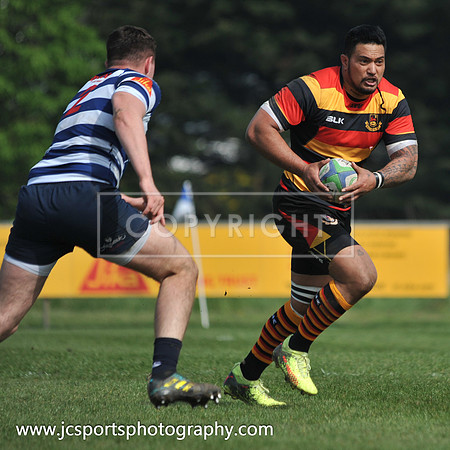 Blackrock RFC 28 Sligo RFC 27; AIL Playoff; 20th April 2019; Stradbrook Road