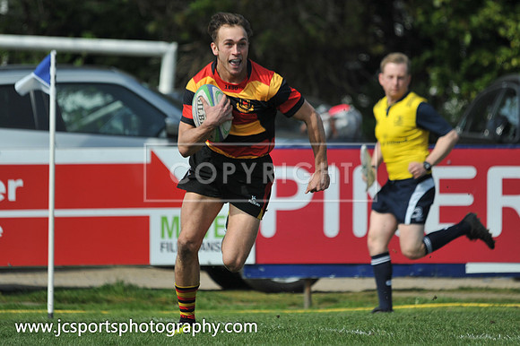 Blackrock RFC 28 Sligo RFC 27; AIL Playoff; 20th April 2019; Stradbrook Road