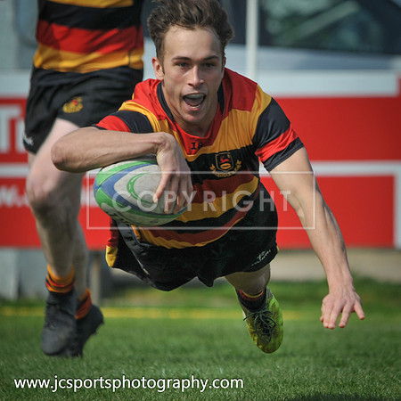 Blackrock RFC 28 Sligo RFC 27; AIL Playoff; 20th April 2019; Stradbrook Road