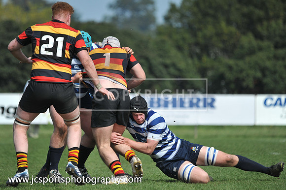 Blackrock RFC 28 Sligo RFC 27; AIL Playoff; 20th April 2019; Stradbrook Road