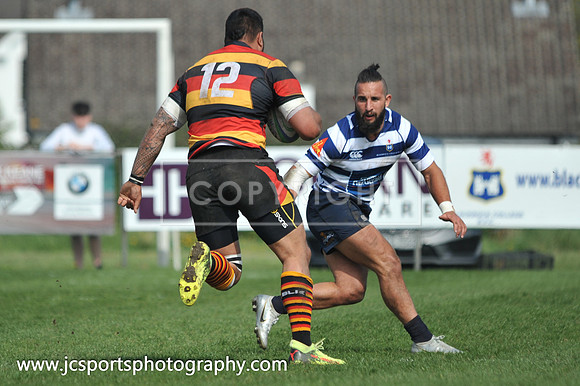 Blackrock RFC 28 Sligo RFC 27; AIL Playoff; 20th April 2019; Stradbrook Road
