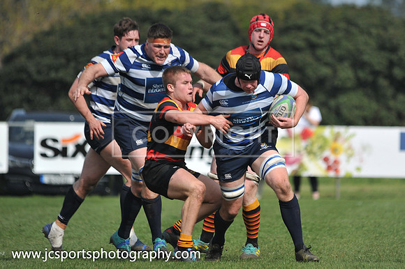 Blackrock RFC 28 Sligo RFC 27; AIL Playoff; 20th April 2019; Stradbrook Road