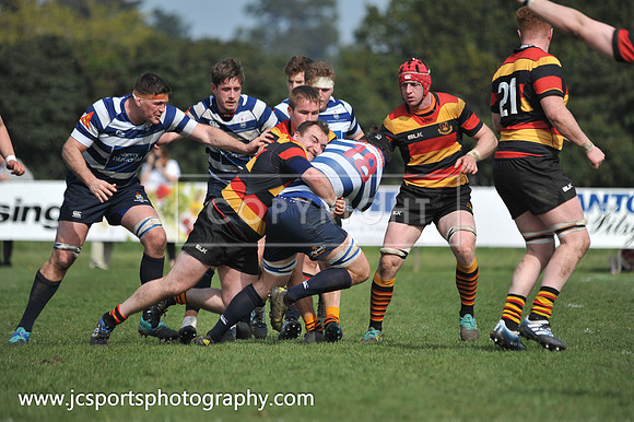 Blackrock RFC 28 Sligo RFC 27; AIL Playoff; 20th April 2019; Stradbrook Road