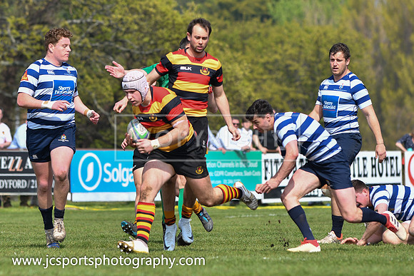 Blackrock RFC 28 Sligo RFC 27; AIL Playoff; 20th April 2019; Stradbrook Road