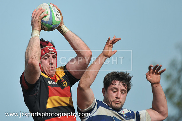 Blackrock RFC 28 Sligo RFC 27; AIL Playoff; 20th April 2019; Stradbrook Road