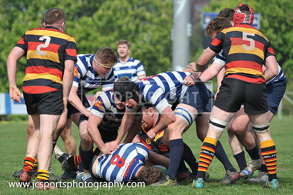 Blackrock RFC 28 Sligo RFC 27; AIL Playoff; 20th April 2019; Stradbrook Road
