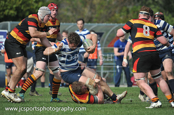 Blackrock RFC 28 Sligo RFC 27; AIL Playoff; 20th April 2019; Stradbrook Road