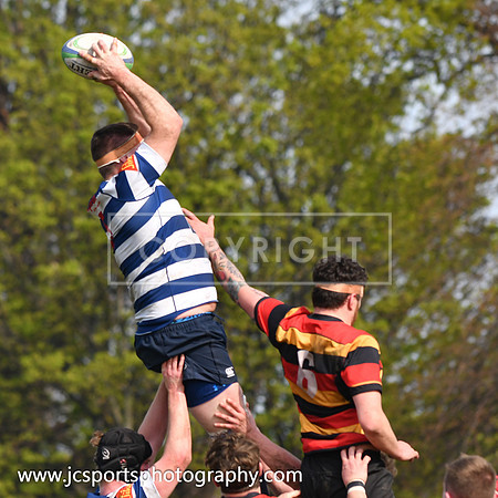 Blackrock RFC 28 Sligo RFC 27; AIL Playoff; 20th April 2019; Stradbrook Road
