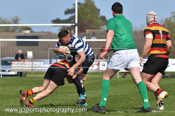 Blackrock RFC 28 Sligo RFC 27; AIL Playoff; 20th April 2019; Stradbrook Road