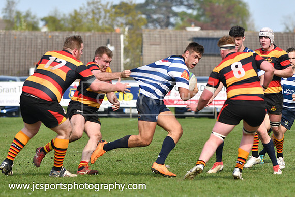 Blackrock RFC 28 Sligo RFC 27; AIL Playoff; 20th April 2019; Stradbrook Road