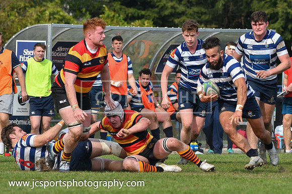 Blackrock RFC 28 Sligo RFC 27; AIL Playoff; 20th April 2019; Stradbrook Road