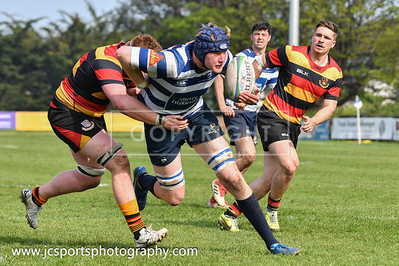 Blackrock RFC 28 Sligo RFC 27; AIL Playoff; 20th April 2019; Stradbrook Road