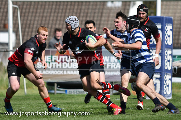 Blackrock RFC 21 Rainey Old Boys RFC 35; AIL Playoff; April 27th 2019