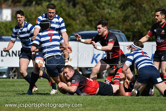 Blackrock RFC 21 Rainey Old Boys RFC 35; AIL Playoff; April 27th 2019