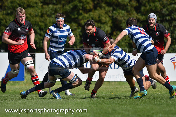 Blackrock RFC 21 Rainey Old Boys RFC 35; AIL Playoff; April 27th 2019