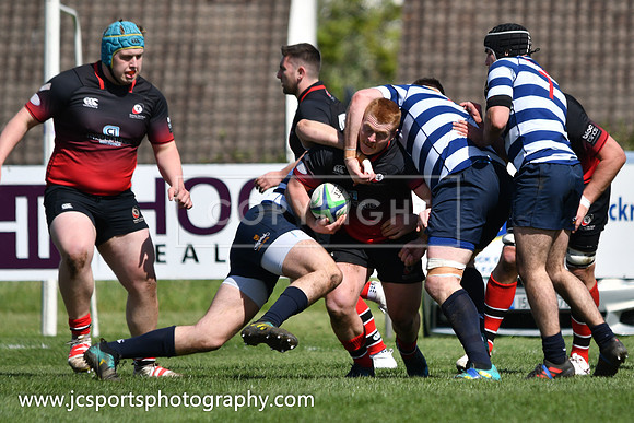 Blackrock RFC 21 Rainey Old Boys RFC 35; AIL Playoff; April 27th 2019