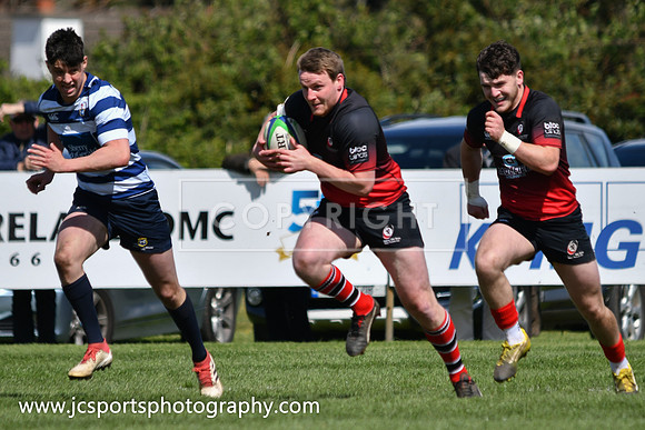 Blackrock RFC 21 Rainey Old Boys RFC 35; AIL Playoff; April 27th 2019