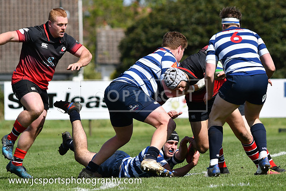 Blackrock RFC 21 Rainey Old Boys RFC 35; AIL Playoff; April 27th 2019