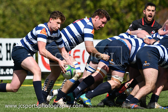 Blackrock RFC 21 Rainey Old Boys RFC 35; AIL Playoff; April 27th 2019