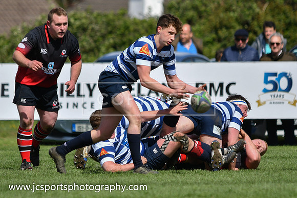 Blackrock RFC 21 Rainey Old Boys RFC 35; AIL Playoff; April 27th 2019