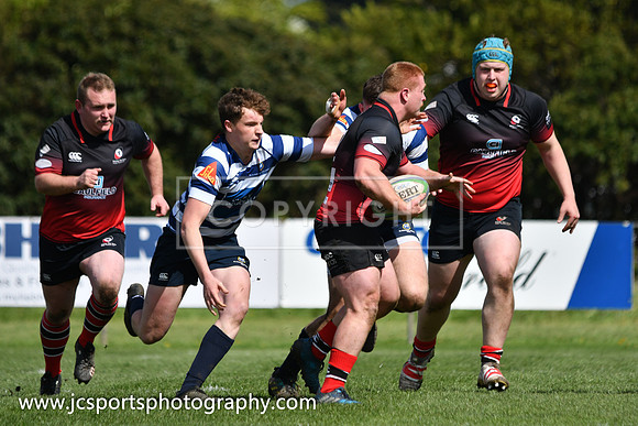 Blackrock RFC 21 Rainey Old Boys RFC 35; AIL Playoff; April 27th 2019