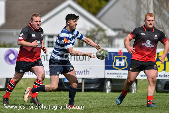 Blackrock RFC 21 Rainey Old Boys RFC 35; AIL Playoff; April 27th 2019