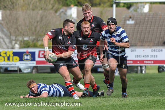 Blackrock RFC 21 Rainey Old Boys RFC 35; AIL Playoff; April 27th 2019