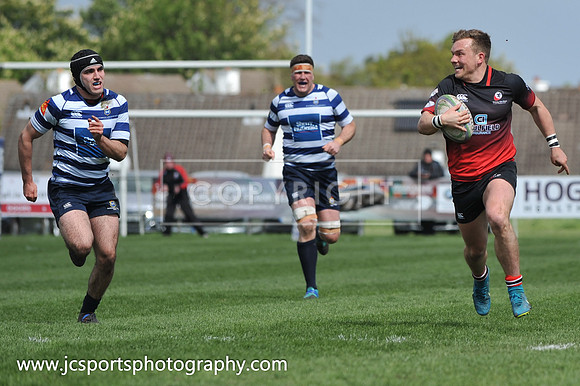 Blackrock RFC 21 Rainey Old Boys RFC 35; AIL Playoff; April 27th 2019